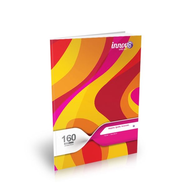 Innov8 B5 Book Single Ruled 160Pgs