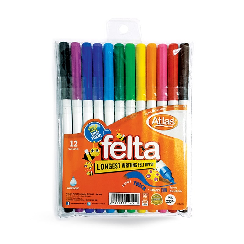 Buy Crayola Glitter Markers 6 Colors - delivered by Atlas Stationary