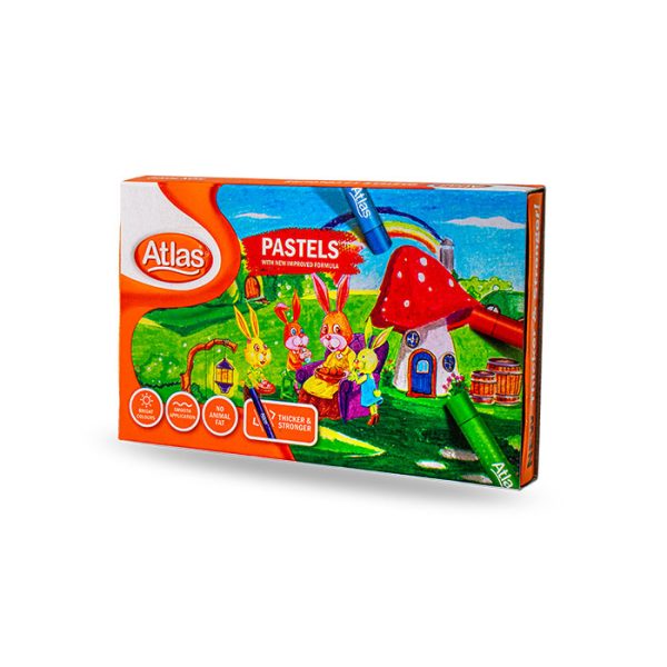 Atlas Pastel 12 Colours